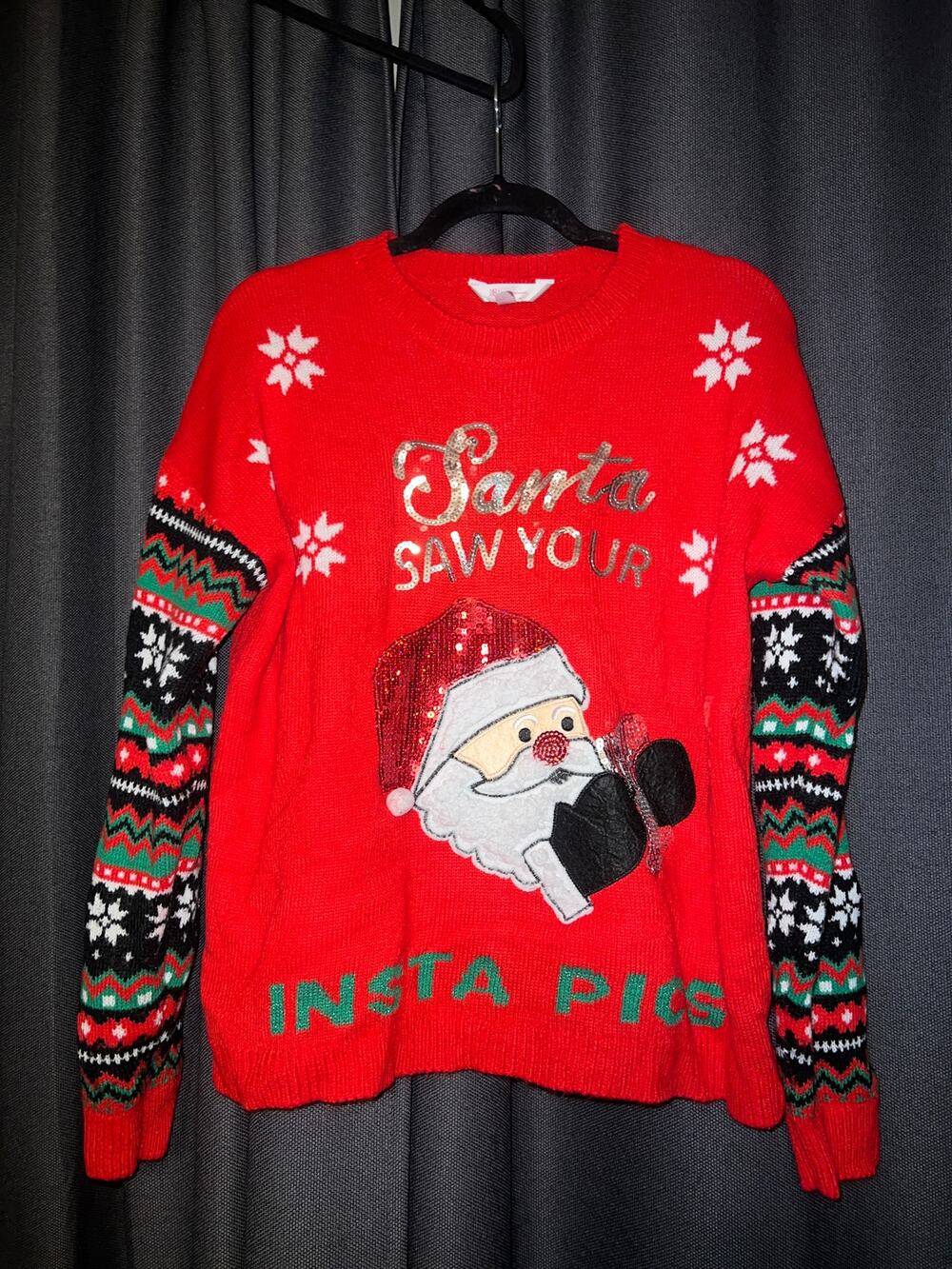 Ugly Christmas Sweater Xmas Size XL